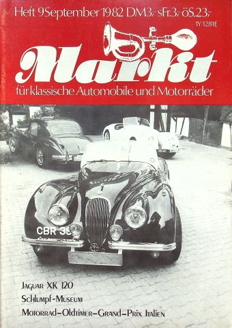 Deckblatt Oldtimer Markt (09/1982)